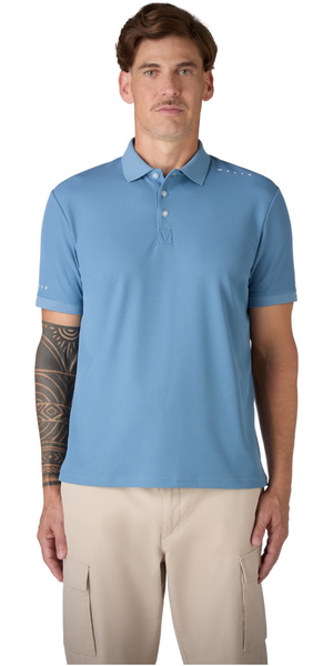 2026 Musto Hombres Evo Crew Pro Lite Polo 84220 - Storm Cloud
